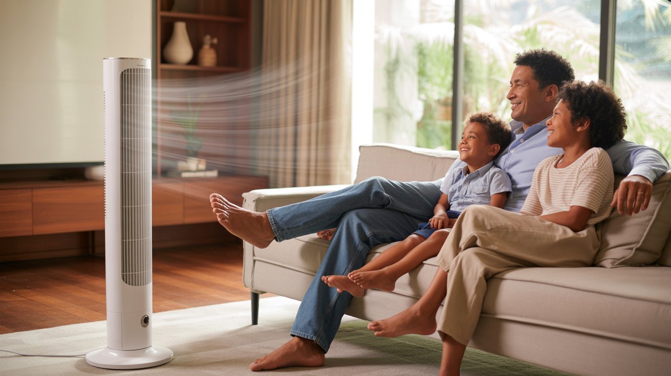 No momento, você está visualizando Melhor ventilador de coluna: como escolher o modelo ideal e nunca mais sofrer com calor em casa